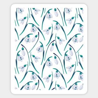 Snowdrops Sticker